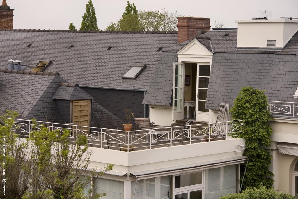 Lecoq-Gadby Hotel & Spa, The Originals Relais Rennes Exterior foto